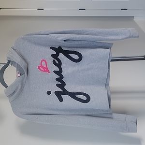 Juicy Cropped Hooded Sweatshirt